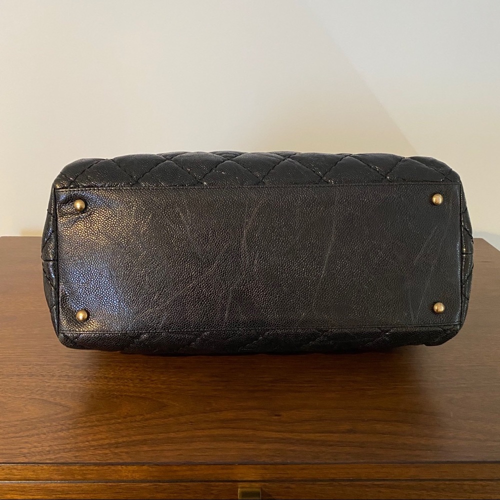 Chanel Coco Pleats Tote - black / metallic - Picture 5 of 6